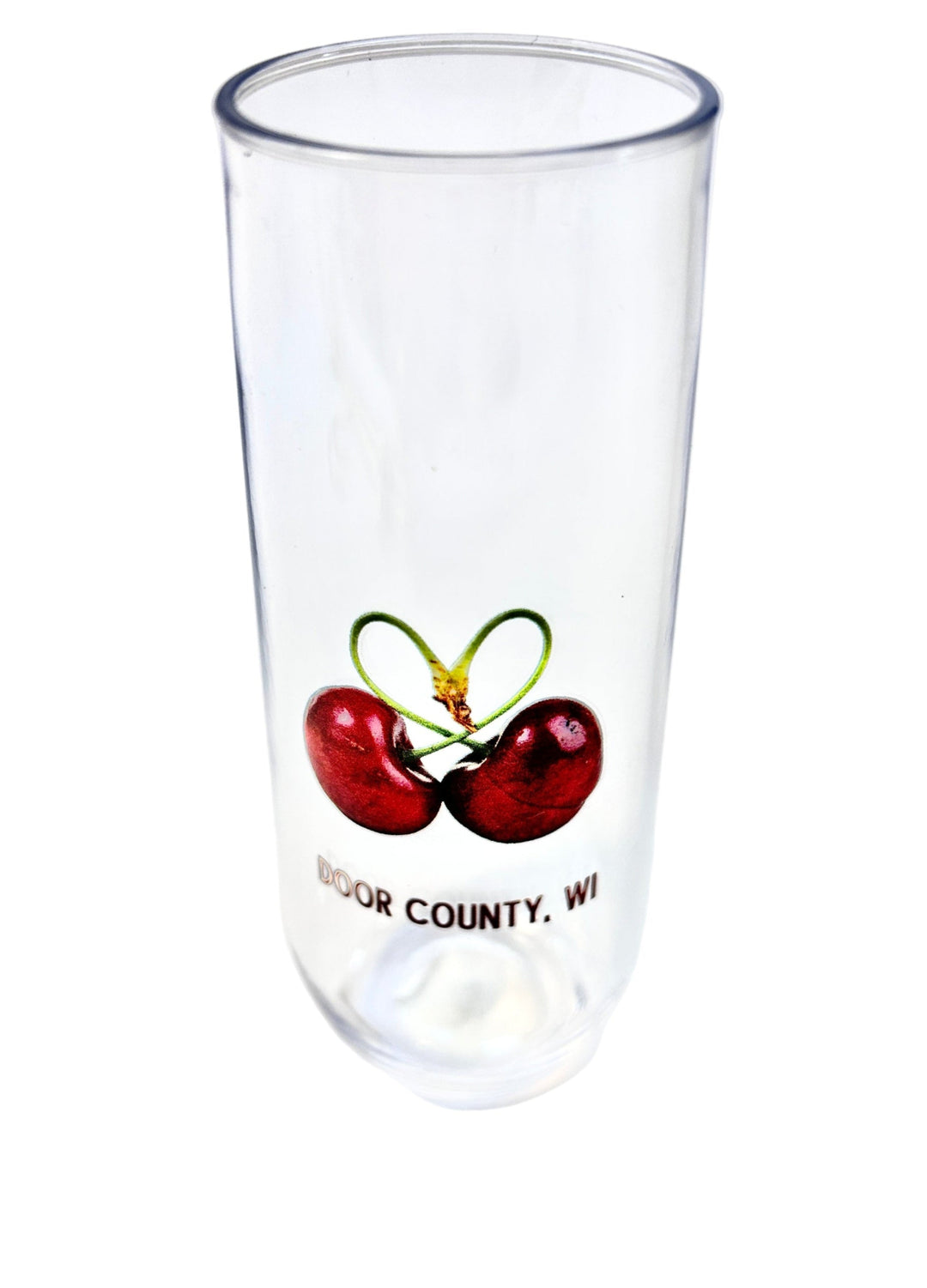 Door County Cherry Champagne Glasses - Tossware