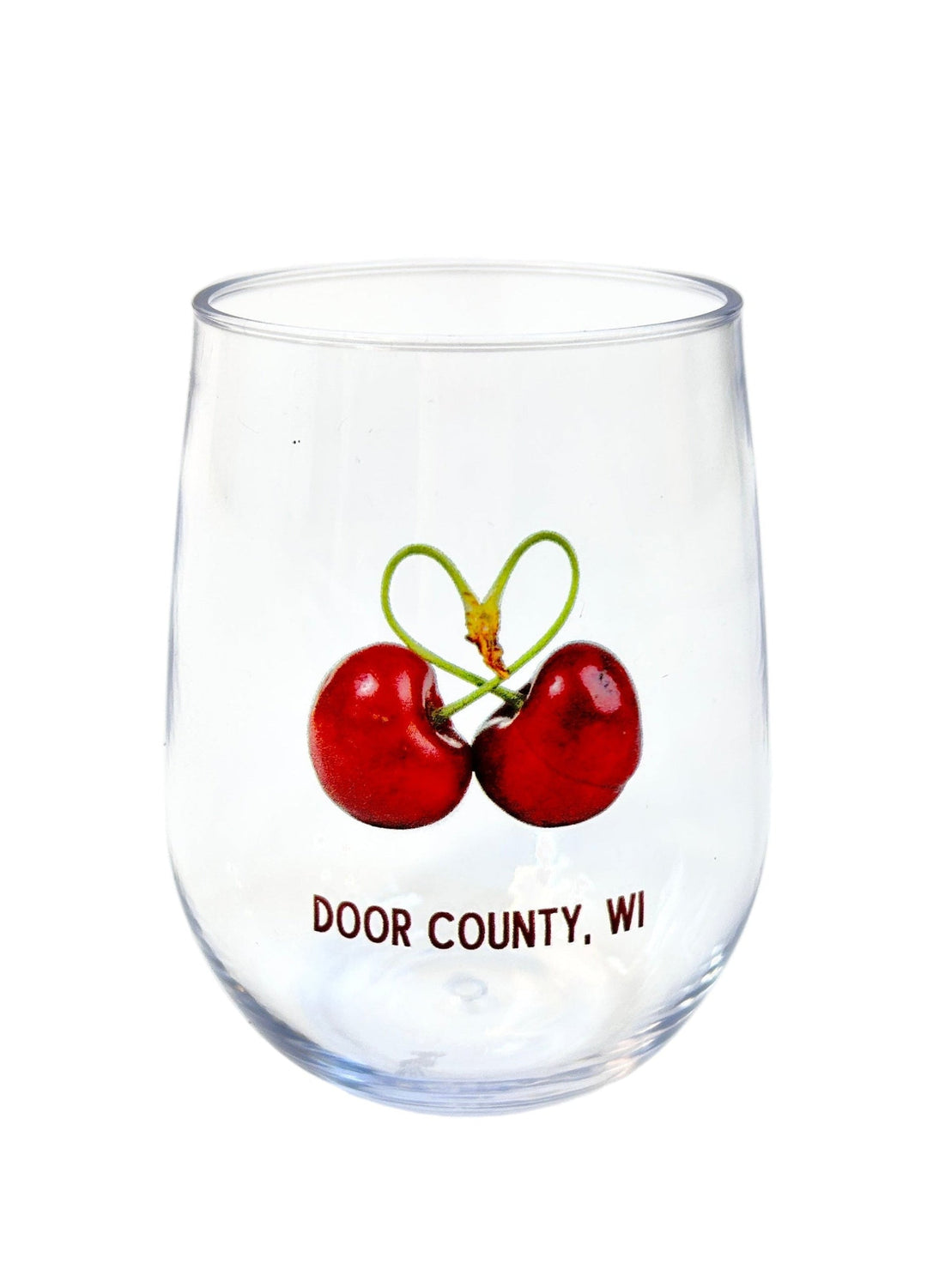 Door County Stemless Wine Glasses - Tossware