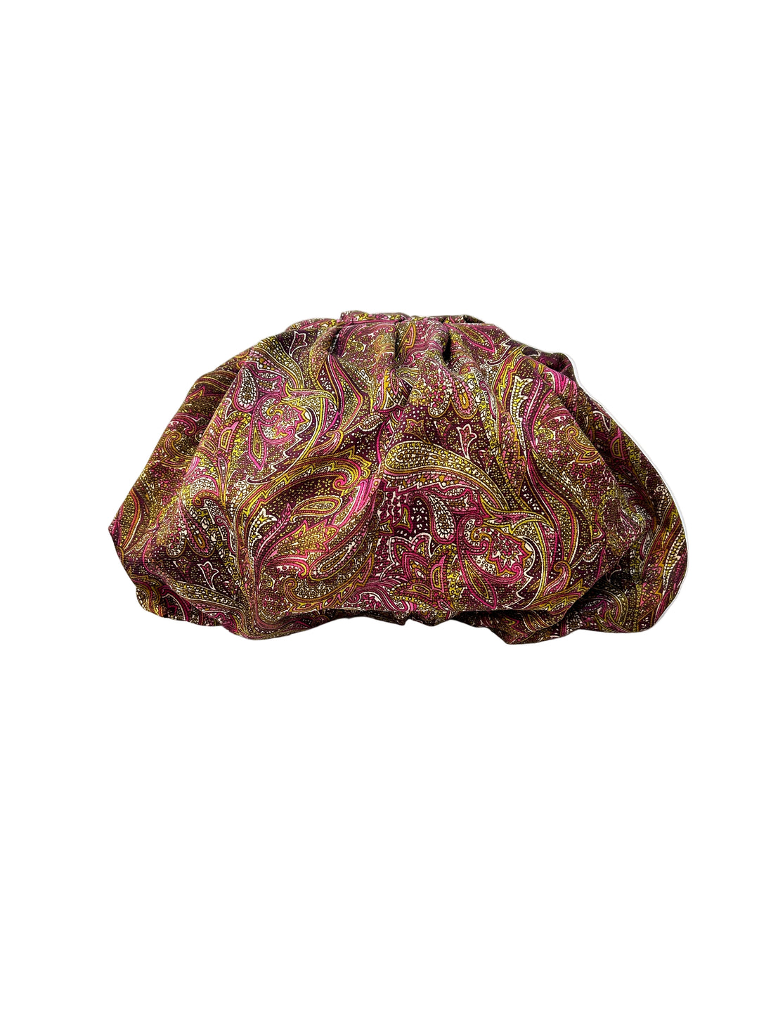 Dumpling Bag - Brown Paisley