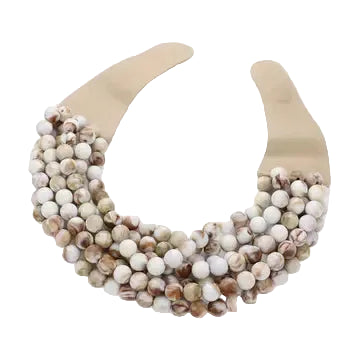 Multi-Strand Beaded Necklace with Magnetic Clasp-Ivy
