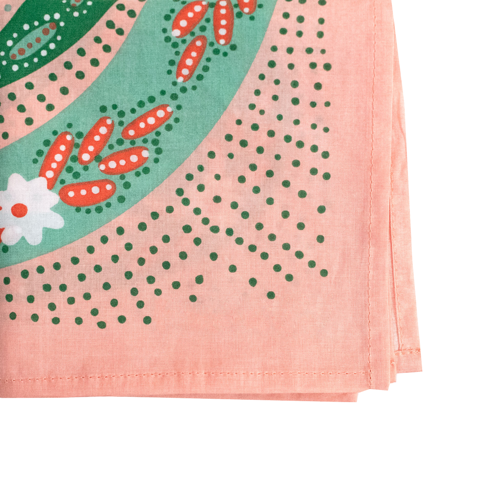 Snakes Pink Bandana No. 69