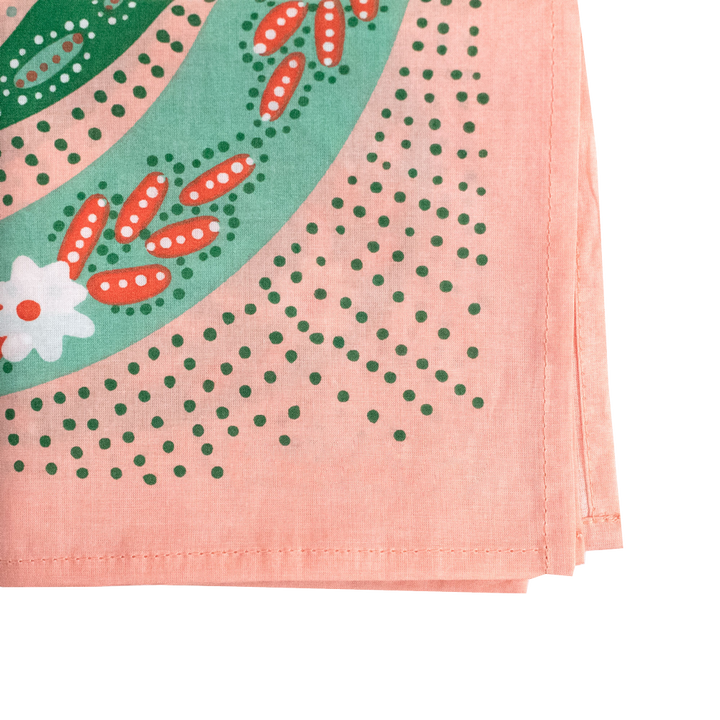 Snakes Pink Bandana No. 69