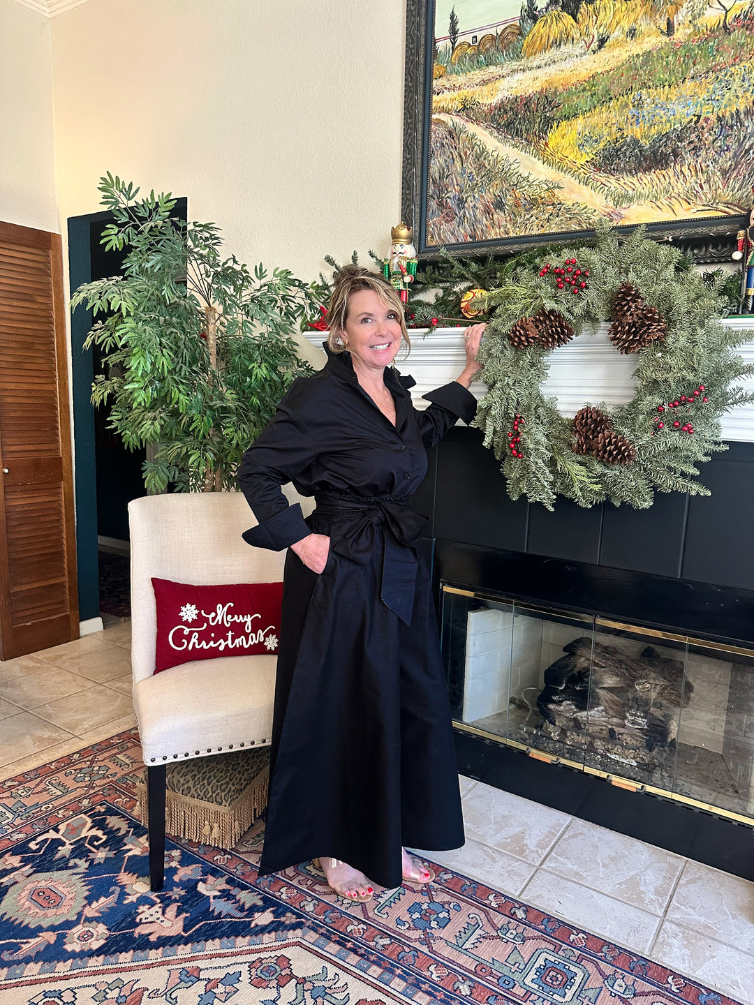 St. Charles Maxi Skirt - Midnight