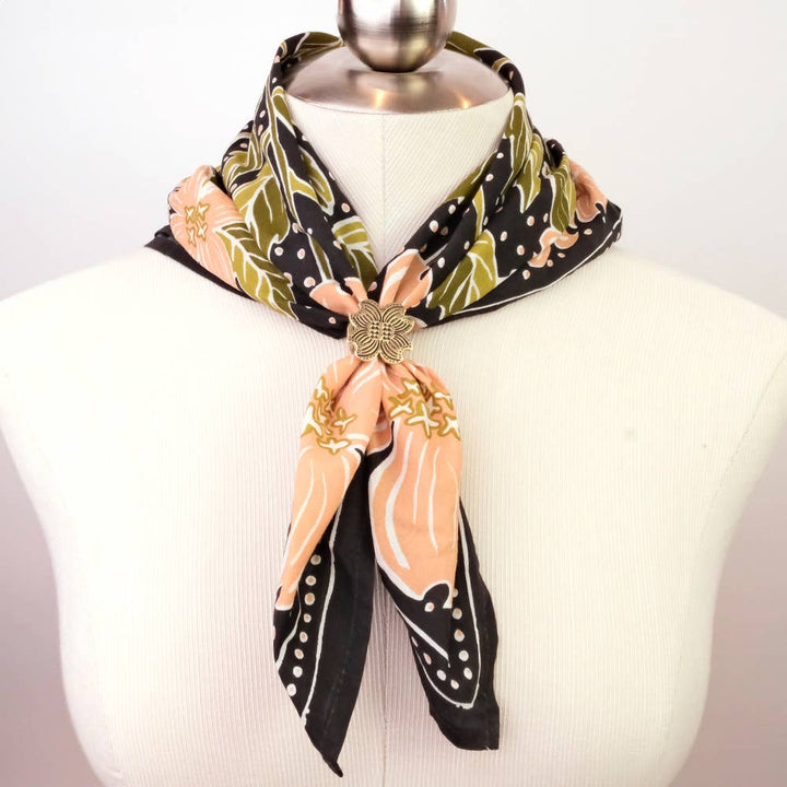 Bandana Slide Ring Amy Brass