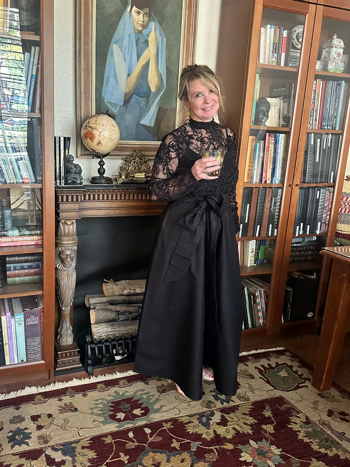 St. Charles Maxi Skirt - Midnight