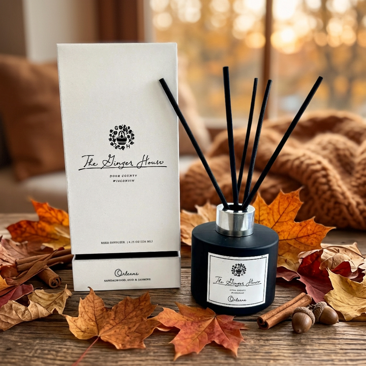 The Ginger House Signature Scent Reed Diffuser