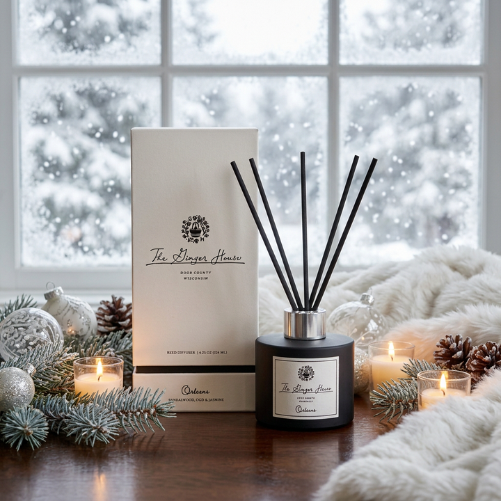 The Ginger House Signature Scent Reed Diffuser