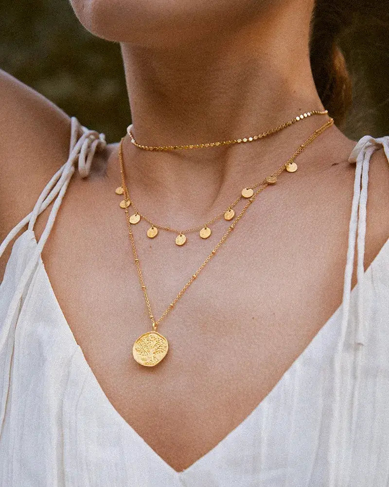 Alceste Necklace | Jewelry Gold Gift Waterproof