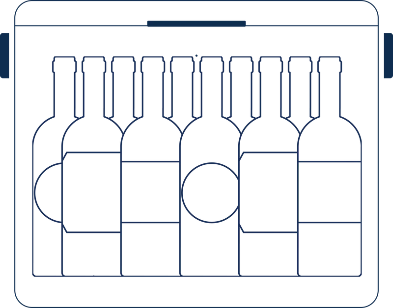 FieldBar Sea Boat Blue Gin Box