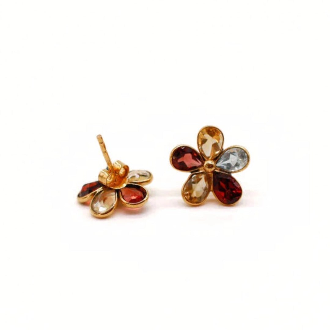 Dainty Flower Stud Earrings