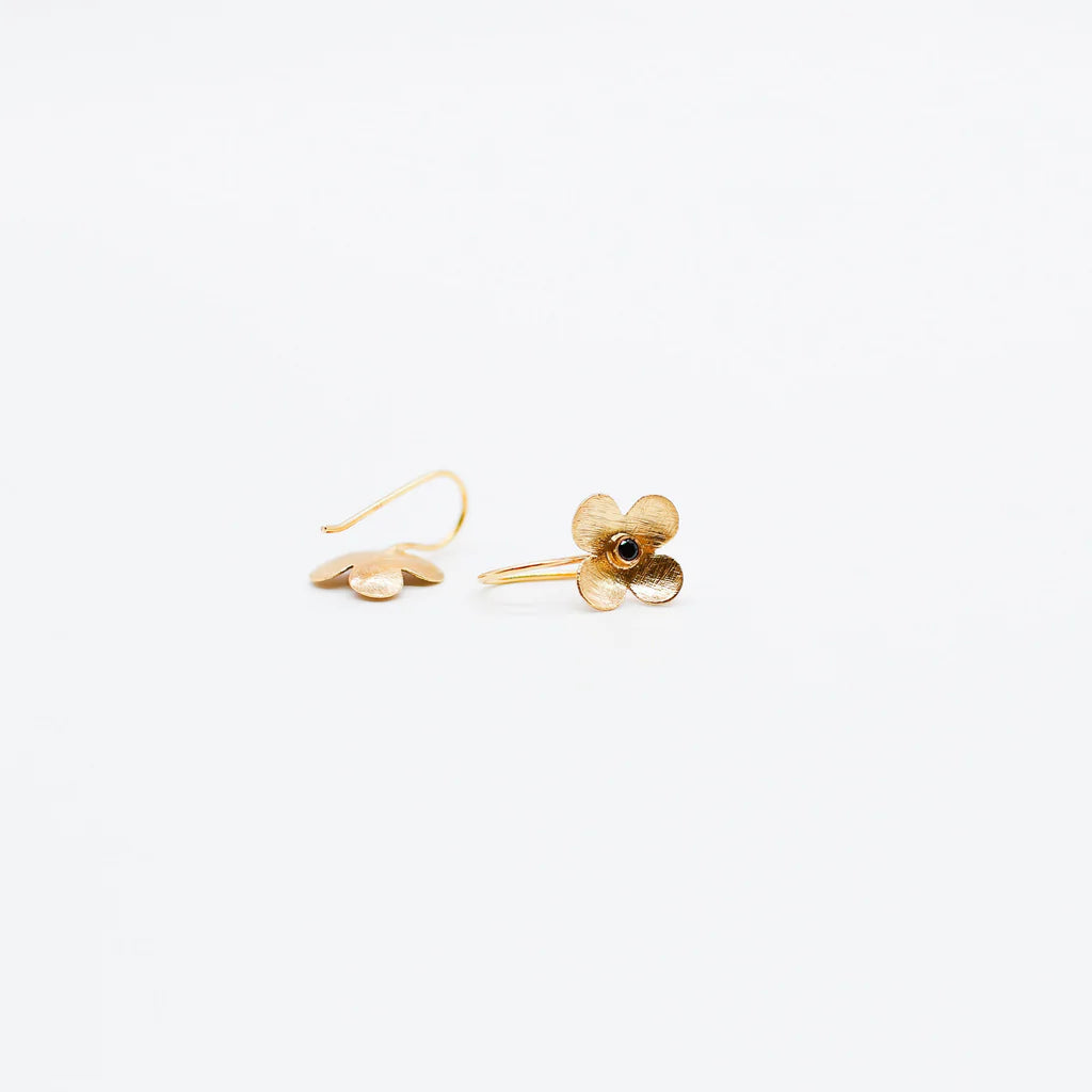 Flower Hook Earrings