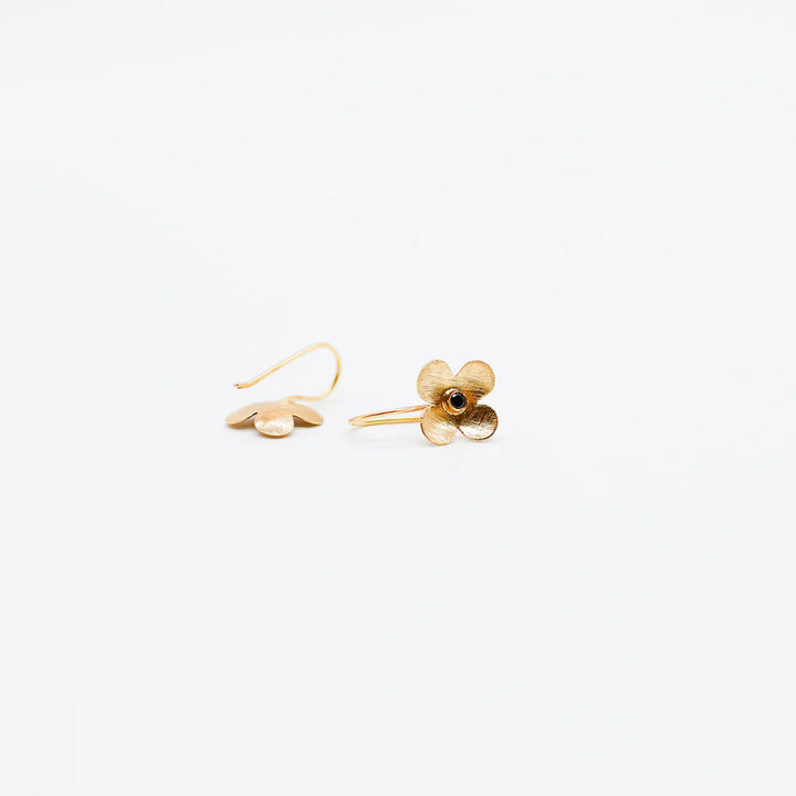 Flower Hook Earrings