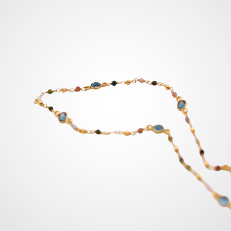 Semi-Beaded Rylee Necklace