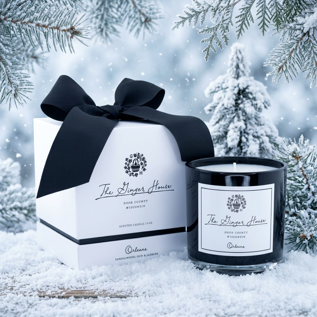 The Ginger House Signature Candle - 9oz.