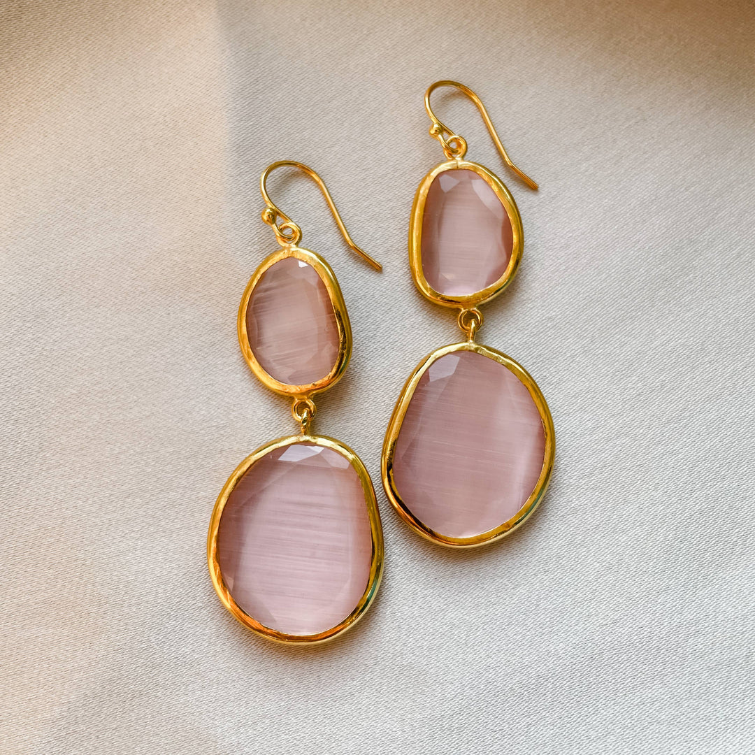 CORE | TWO-DROP EARRINGS