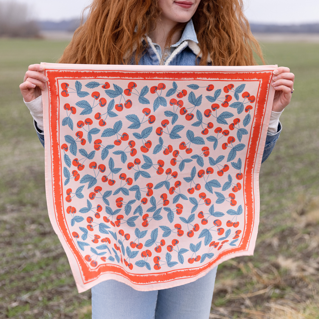Cherry Bandana No.77