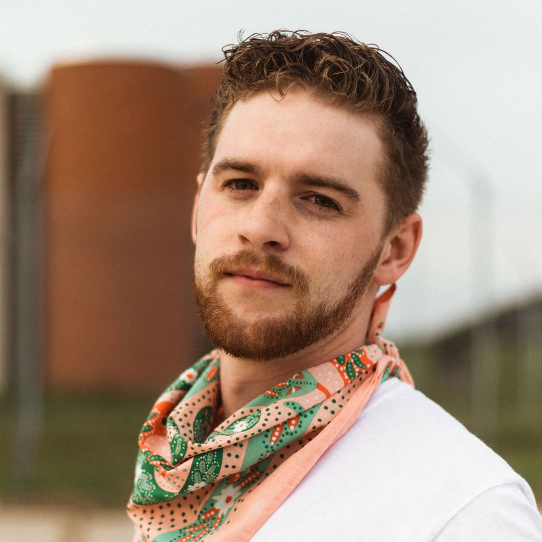 Snakes Pink Bandana No. 69