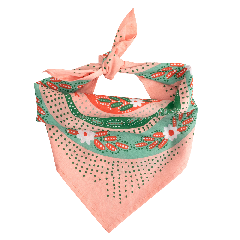 Snakes Pink Bandana No. 69